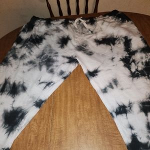 No Boundaries Mens Tie Dye Sweatpants